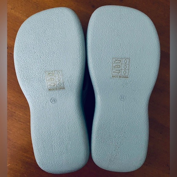 NIB Daisy Street Chunky Platform Flip Flops Sz 7 - Picture 6 of 8